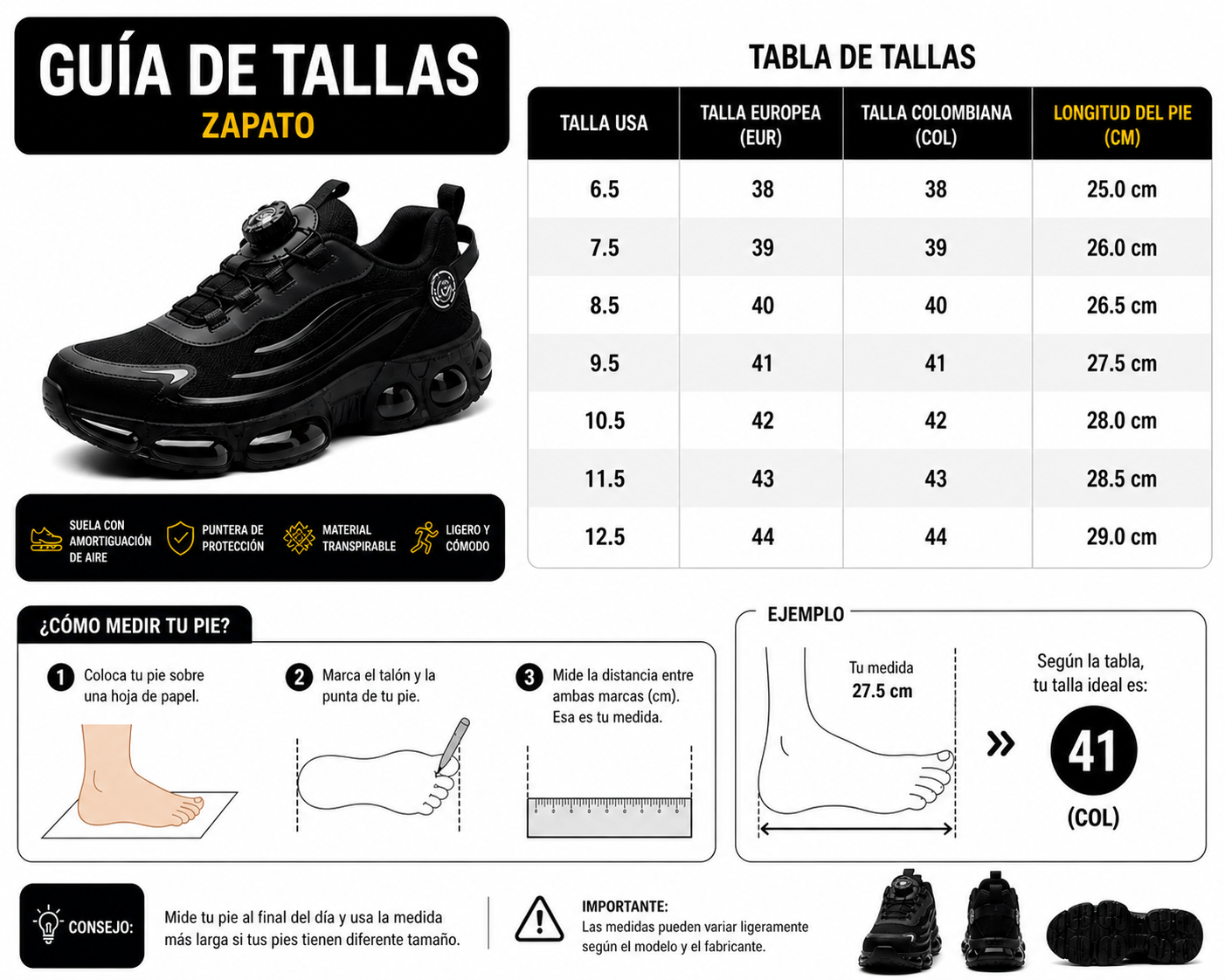 BLITZ® S3 Pro: Zapatos de Seguridad con Estilo y Protección Total