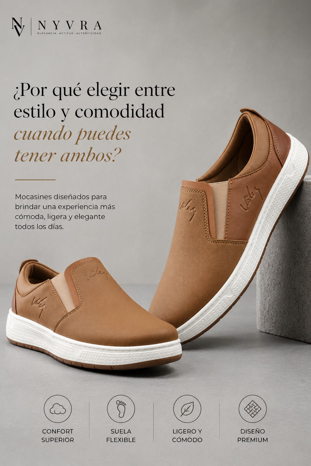 Mocasin Velez Comfort